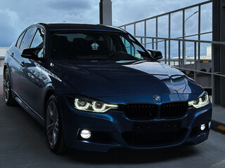 2016 BMW 3 серии 320i xDrive VI (F3x) Рестайлинг, синий, 3000000 рублей, вид 2