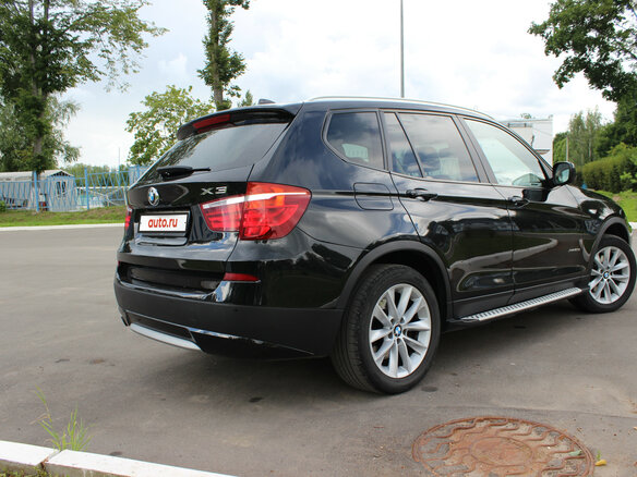 2011 BMW X3 20d xDrive II (F25), чёрный - вид 5