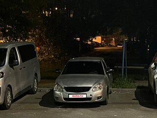 2007 Lada (ВАЗ) Priora I, серебристый, 175000 рублей, вид 2