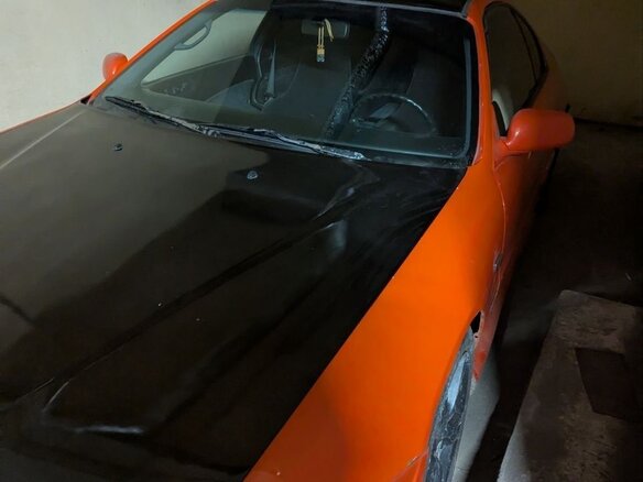 1992 Honda Prelude IV, оранжевый, 370000 рублей - вид 2
