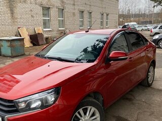 2019 Lada (ВАЗ) Vesta I, красный, 1130000 рублей, вид 1