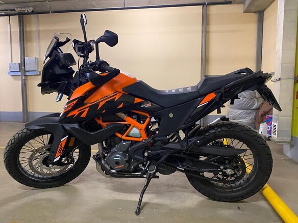 2023 KTM 390 Adventure, оранжевый, 680000 рублей - вид 13