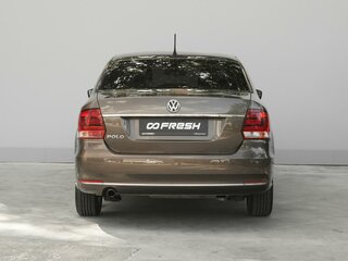 2015 Volkswagen Polo V Рестайлинг, коричневый, 1229000 рублей, вид 4