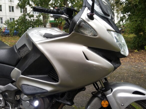 2011 Honda NT700V Deauville, серебристый, 570000 рублей - вид 10