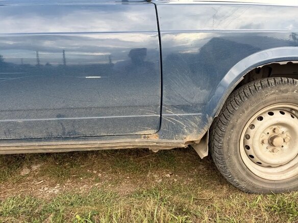 2004 Lada (ВАЗ) 2107, синий, 100000 рублей - вид 7