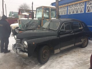 1948 ГАЗ М-20 «Победа», чёрный, 520000 рублей, вид 1
