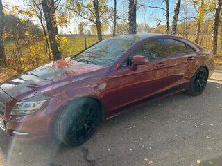 2012 Mercedes-Benz CLS 350 II (C218), красный, 1800000 рублей, вид 4