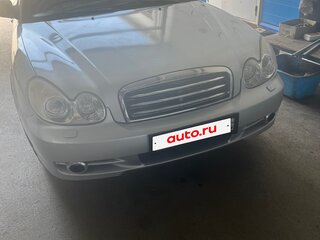 2006 Hyundai Sonata ТагАЗ IV (EF) Рестайлинг, серебристый, 670000 рублей, вид 3