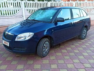 2009 Skoda Fabia II, синий, 570000 рублей, вид 2