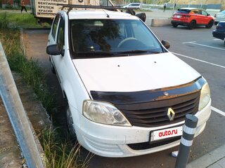 2015 Renault Logan I Рестайлинг, белый, 299000 рублей, вид 1