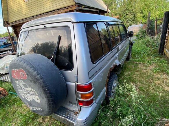 1994 Mitsubishi Pajero II, серый, 330000 рублей - вид 5