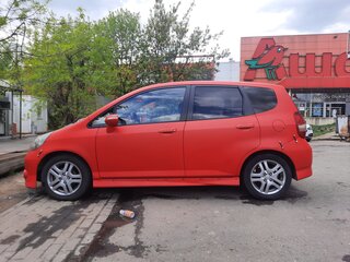 2007 Honda Jazz I Рестайлинг, красный, 550000 рублей, вид 1