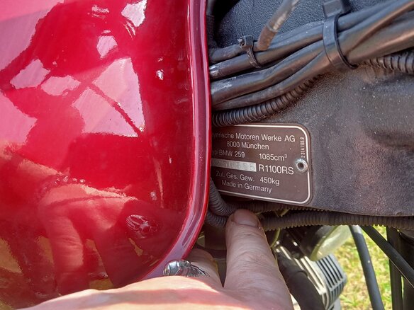 1994 BMW R 1100 RS, красный, 550000 рублей - вид 7
