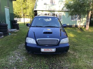 2006 Kia Carnival I Рестайлинг, синий, 550000 рублей, вид 3