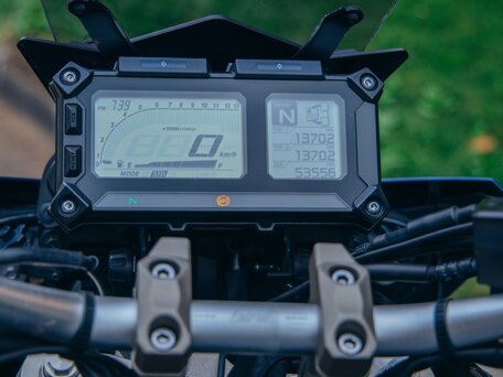 2015 Yamaha MT-09 Tracer (FJ-09), синий, 795000 рублей, вид 5
