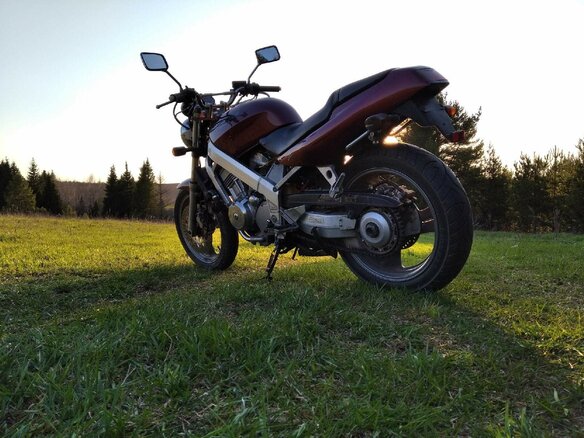 1999 Honda Bros, пурпурный, 438000 рублей - вид 26