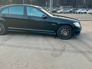 2008 Mercedes-Benz S-Класс AMG 63 AMG II (W221), чёрный, 1500000 рублей, вид 3