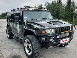 2005 Hummer H2 I, зелёный, 2550000 рублей, вид 1