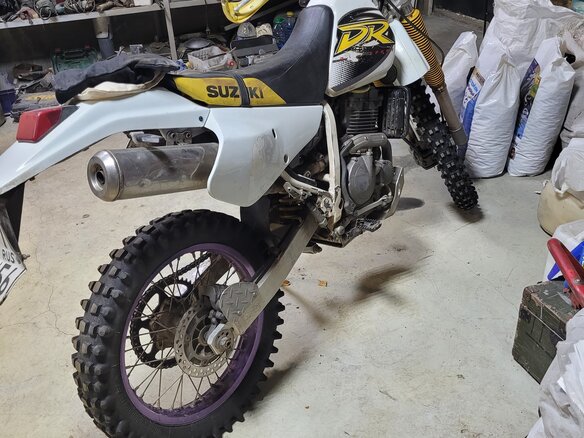 2000 Suzuki DR 250, белый, 250000 рублей