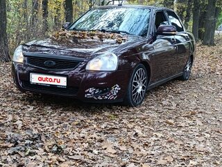 2012 Lada (ВАЗ) Priora I, пурпурный, 430000 рублей, вид 1