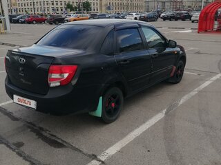 2016 Lada (ВАЗ) Granta I, чёрный, 330000 рублей, вид 5
