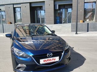 2015 Mazda Axela III, синий, 1400000 рублей, вид 1