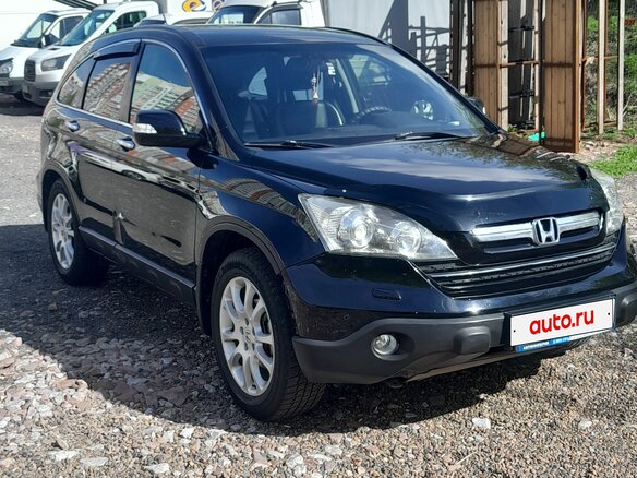 2008 Honda CR-V III, чёрный, 1350000 рублей - вид 4