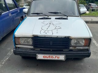 2005 Lada (ВАЗ) 2107, белый, 120000 рублей, вид 2