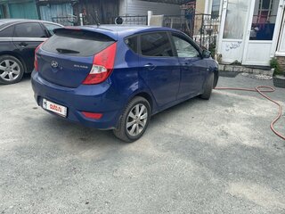 2012 Hyundai Solaris I, синий, 500000 рублей, вид 4