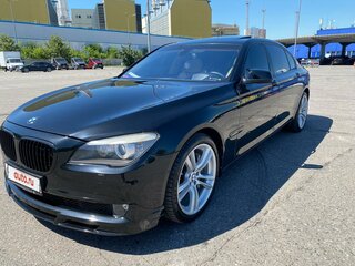 2008 BMW 7 серии Long 750Li V (F01/F02/F04), чёрный, 1600000 рублей, вид 1
