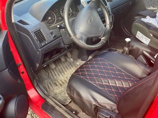 2004 Hyundai Getz I, красный, 410000 рублей, вид 5