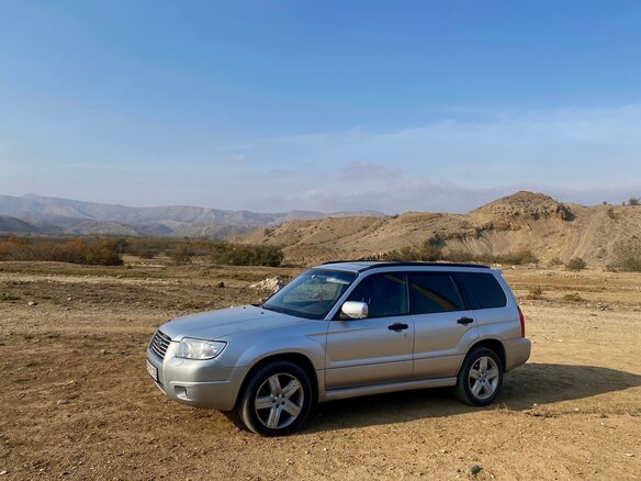2005 Subaru Forester II Рестайлинг, серебристый - вид 3