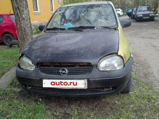 1999 Opel Corsa B, жёлтый, 45000 рублей, вид 1