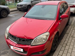2008 Opel Astra H Рестайлинг, красный, 250000 рублей, вид 1