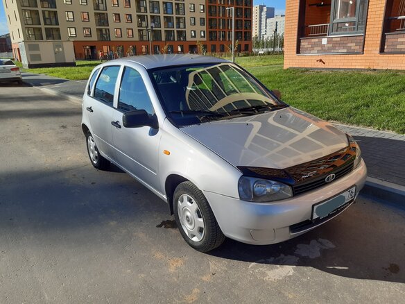 2012 Lada (ВАЗ) Kalina I, серебристый