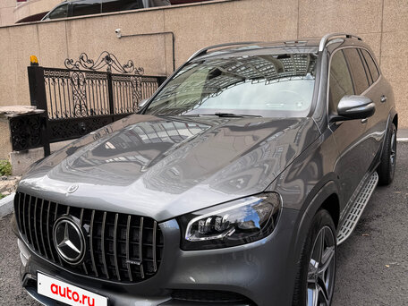 2020 Mercedes-Benz GLS 450 II (X167), серый, 7400000 рублей, вид 1