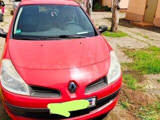 2009 Renault Clio III, красный, 620000 рублей, вид 1
