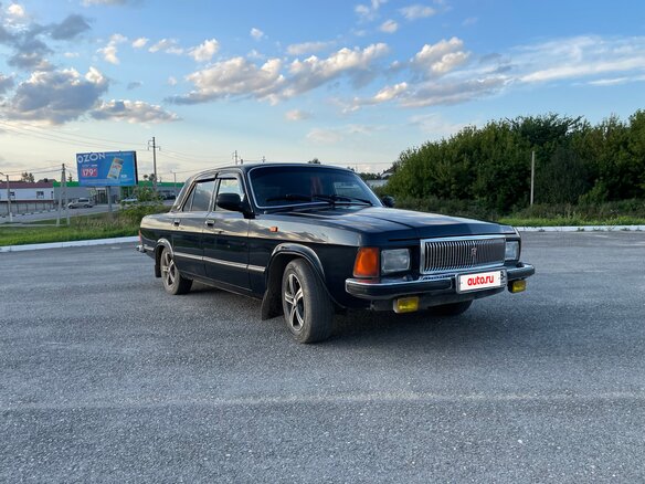 2004 ГАЗ 3102 «Волга», чёрный, 600000 рублей