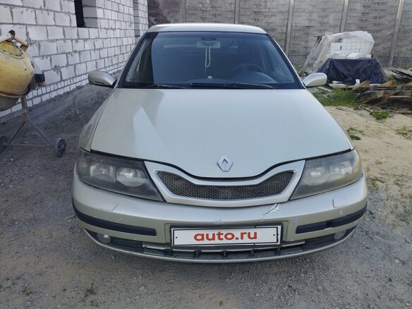 2002 Renault Laguna II, серый, 240000 рублей