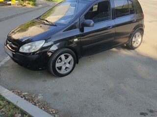 2008 Hyundai Getz I Рестайлинг, чёрный, 470000 рублей, вид 2