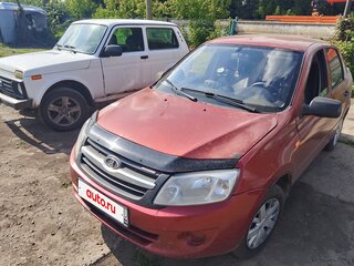 2012 Lada (ВАЗ) Granta I, красный, 220000 рублей, вид 1
