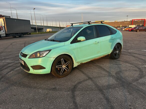 2008 Ford Focus II Рестайлинг, голубой, 420000 рублей