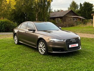 2015 Audi A6 IV (C7) Рестайлинг, серый, 1990000 рублей, вид 5