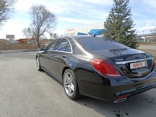 2015 Mercedes-Benz S-Класс 400 Long VI (W222, C217), чёрный, 5800000 рублей, вид 5
