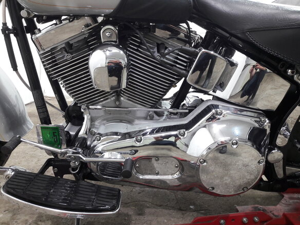 2005 Harley-Davidson Fat Boy, серый - вид 20