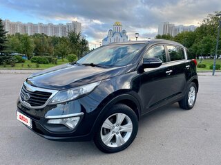 2011 Kia Sportage III, чёрный, 1225000 рублей, вид 2