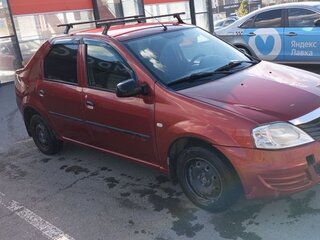 2010 Renault Logan I Рестайлинг, красный, 200000 рублей, вид 2