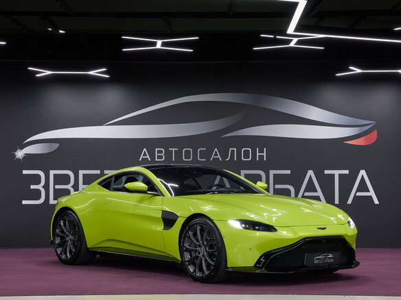 2018 Aston Martin V8 Vantage IV, зелёный - вид 6