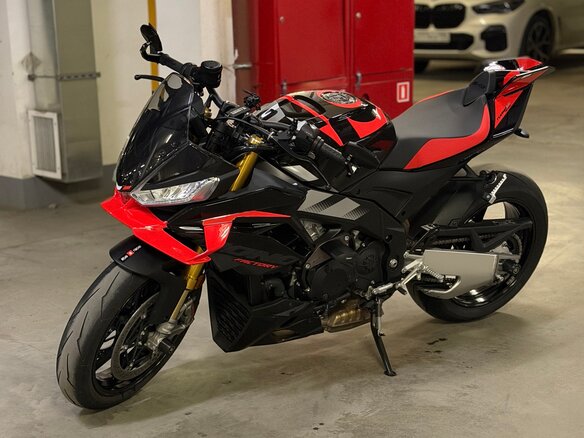 2025 Aprilia Tuono V4, чёрный, 2500000 рублей - вид 5