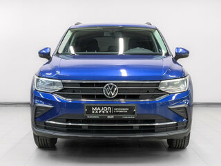 2021 Volkswagen Tiguan II Рестайлинг, синий, 2150000 рублей, вид 2
